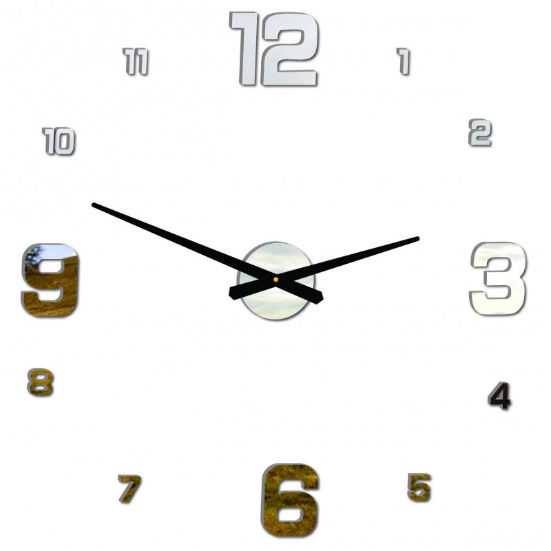 Moderne Wanduhr JOLYI FOX Plexiglas