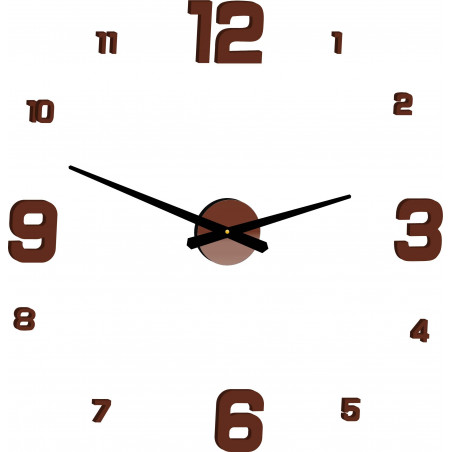 Moderne Wanduhr JOLYI FOX Plexiglas