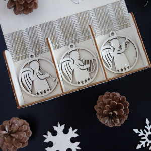 Set Weihnachtsschmuck zum Vergnügen, 1 Set-18 Stück 2