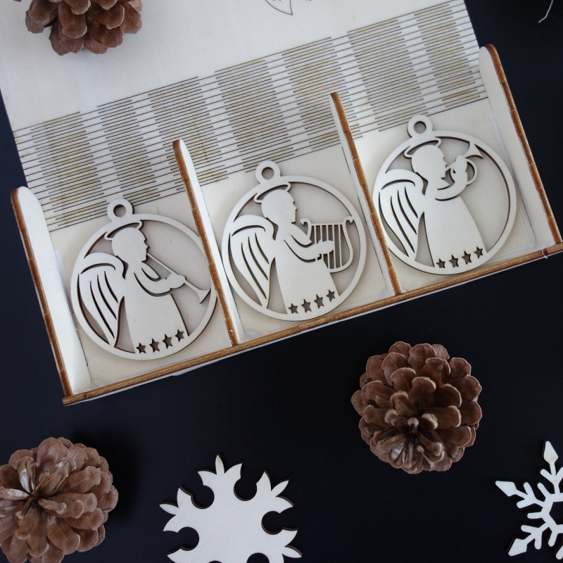 Set Weihnachtsschmuck zum Vergnügen, 1 Set-18 Stück