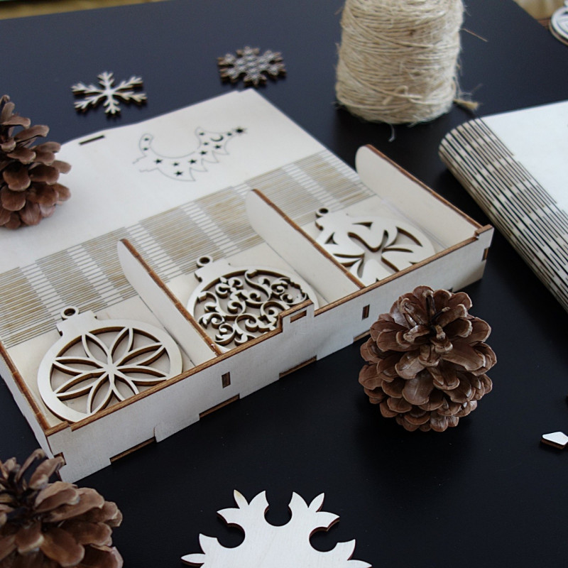 Set Weihnachtsschmuck für Weihnachten, 1 Set-18 Stück