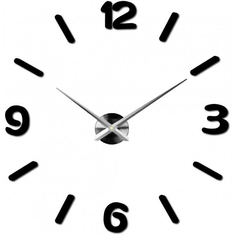 Moderne Wanduhr - JUMBO