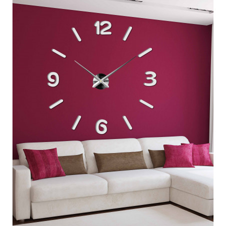 Moderne Wanduhr - JUMBO