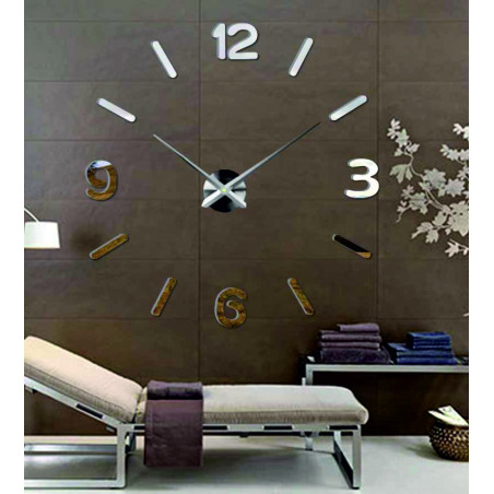 Moderne Wanduhr - JUMBO