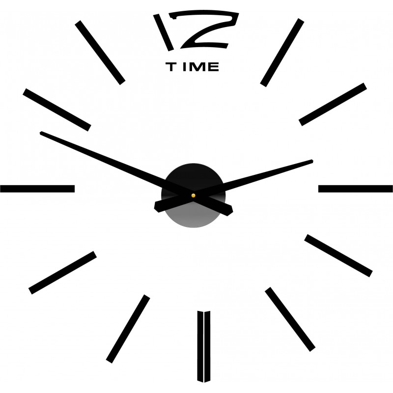 Große selbstklebende Wanduhr OMEGA. Plexiglas XMOMO