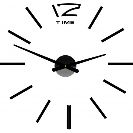 Große selbstklebende Wanduhr OMEGA. Plexiglas XMOMO