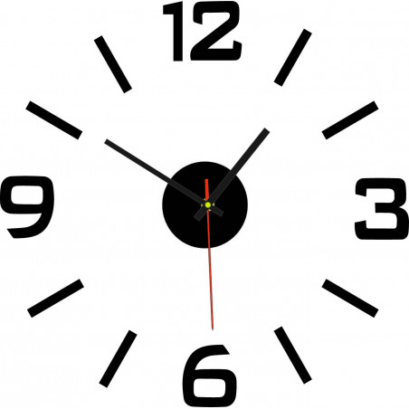 Wanduhr selbstklebend XS SANDERO