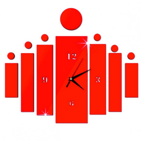 DIY HOJOKER Klebewanduhr als Geschenk