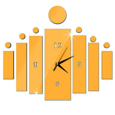 DIY HOJOKER Klebewanduhr als Geschenk