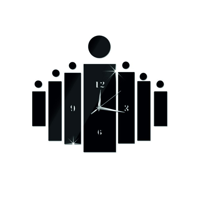 DIY HOJOKER Klebewanduhr als Geschenk