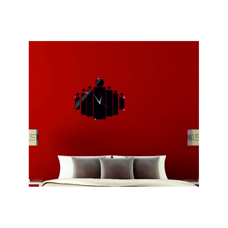 DIY HOJOKER Klebewanduhr als Geschenk