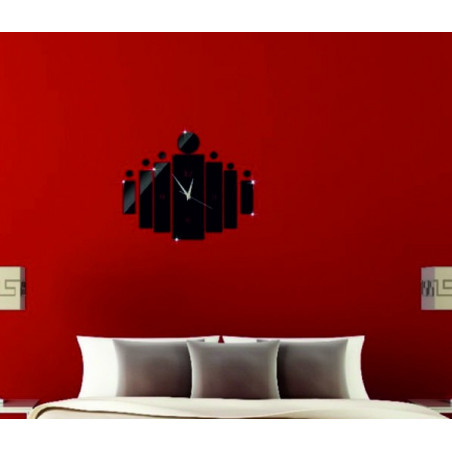 DIY HOJOKER Klebewanduhr als Geschenk