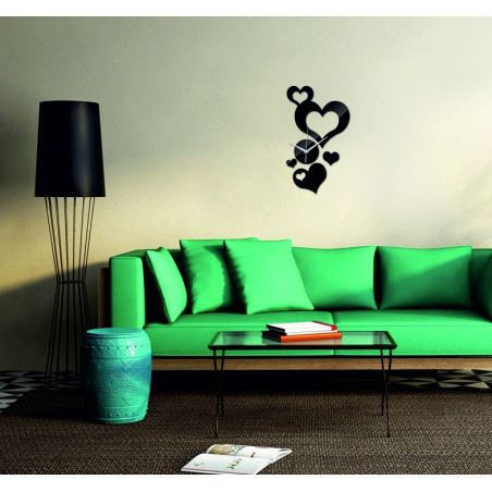 Clon kleine Uhr Plexiglas vlasta Produktion