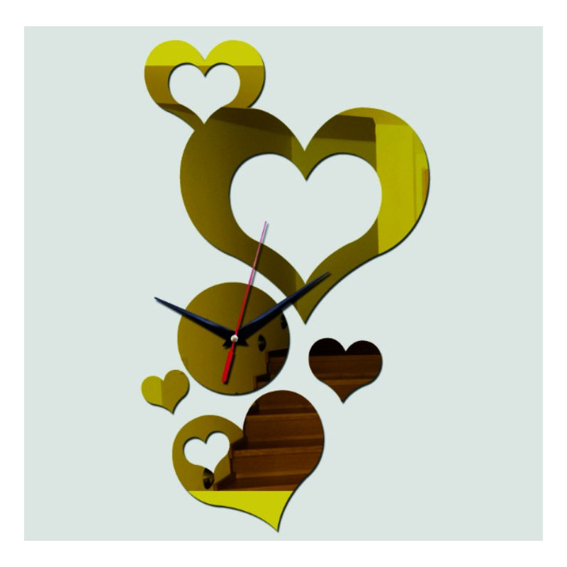 Clon kleine Uhr Plexiglas vlasta Produktion