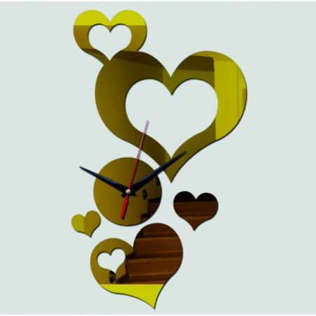 Clon kleine Uhr Plexiglas vlasta Produktion