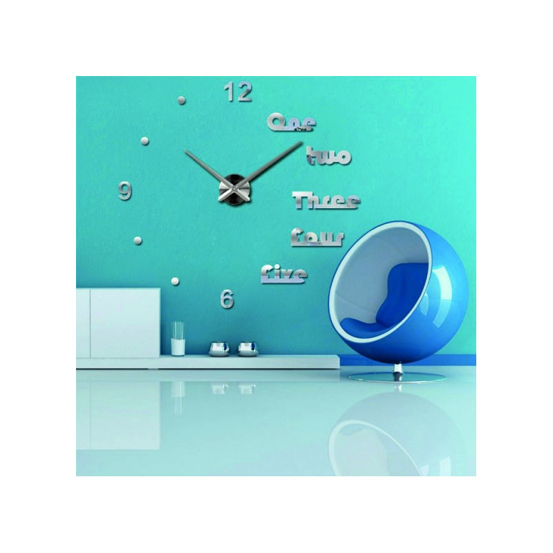 Moderne DIY DRIWAL 3D Wanduhr