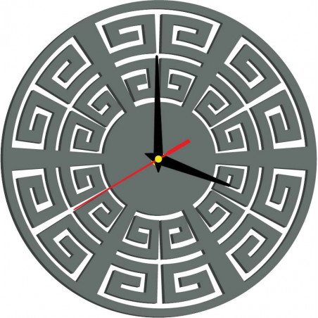 Moderne Wanduhr GRIECHISCHE GÖTTIN