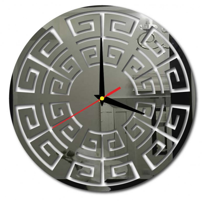 Stilvolle Acryl-Wanduhr – glänzende Dekoration für Ihr Zuhause