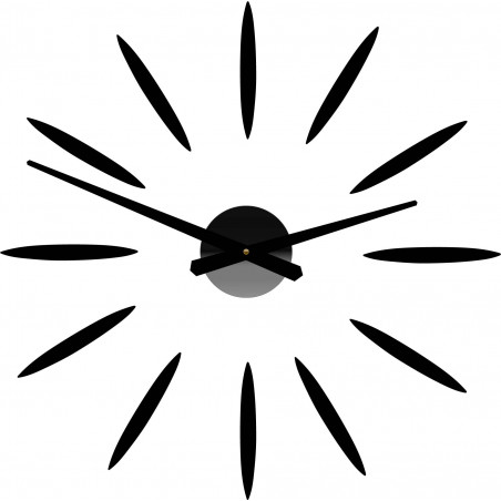 Wanduhr-Klebeband Sonnenstrahlen