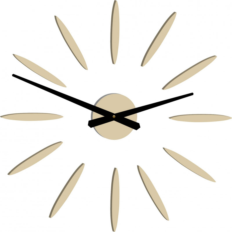 Wanduhr-Klebeband Sonnenstrahlen