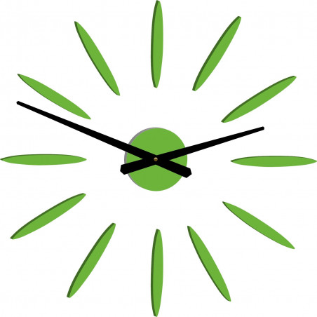 Wanduhr-Klebeband Sonnenstrahlen