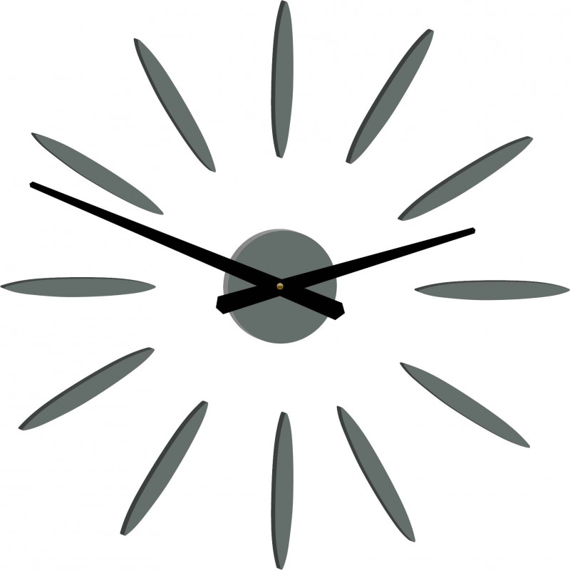 Wanduhr-Klebeband Sonnenstrahlen