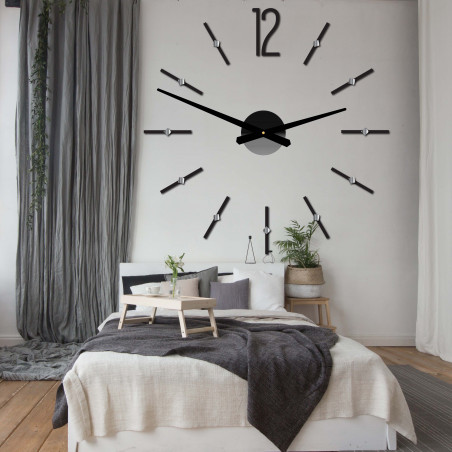 Moderne Wanduhr-Klebefolie SOFIA XXL zum Selbermachen