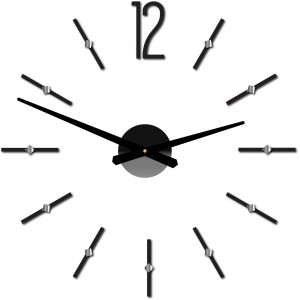 Moderne Wanduhr-Klebefolie SOFIA XXL zum Selbermachen 2