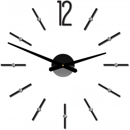 Moderne Wanduhr-Klebefolie SOFIA XXL zum Selbermachen