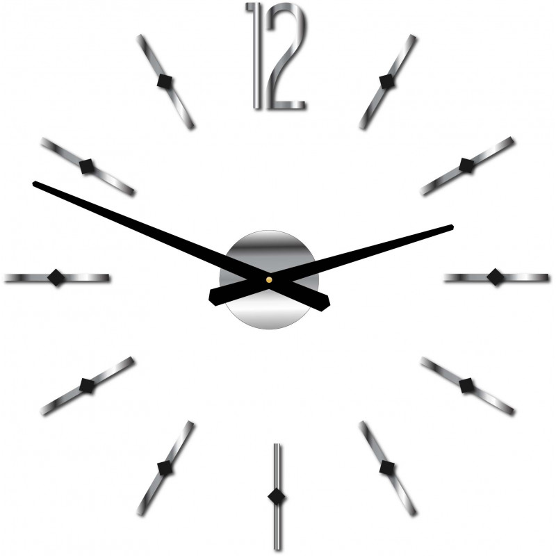 Moderne Wanduhr-Klebefolie SOFIA XXL zum Selbermachen