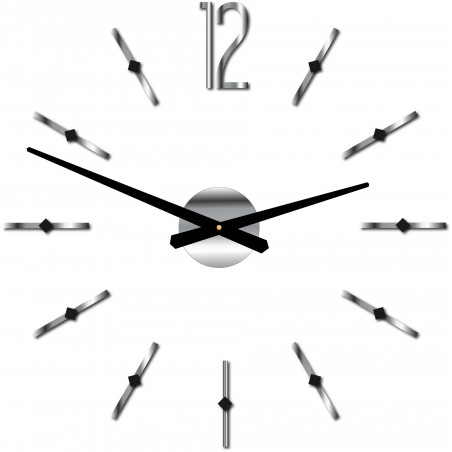 Moderne Wanduhr-Klebefolie SOFIA XXL zum Selbermachen