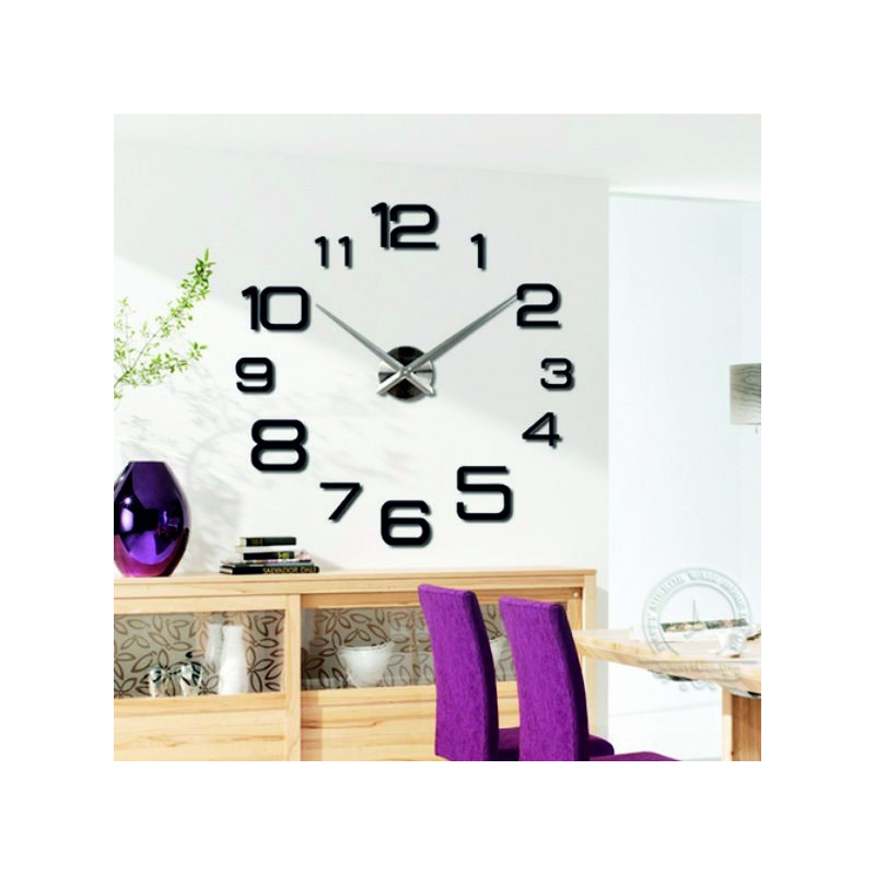 Wanduhr, große Designuhr, DIY KULFOLD