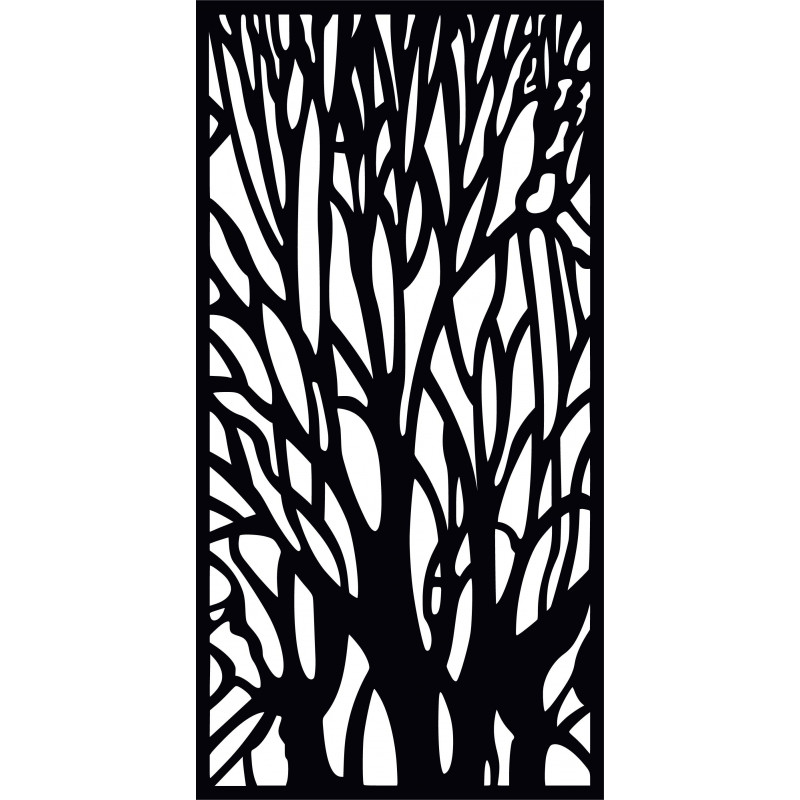 Hölzernes Bild auf dem Wandschattenbild von den Niederlassungen gemacht vom Sperrholzbaum Fibis