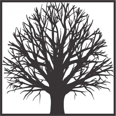 Hölzernes Bild einer Baumwand hergestellt vom Sperrholzbaum GEMER