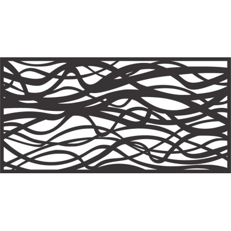 Holzdekor-Wandbild aus Sperrholz HARABASO