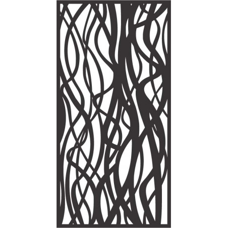 Holzdekor-Wandbild aus Sperrholz HARABASO