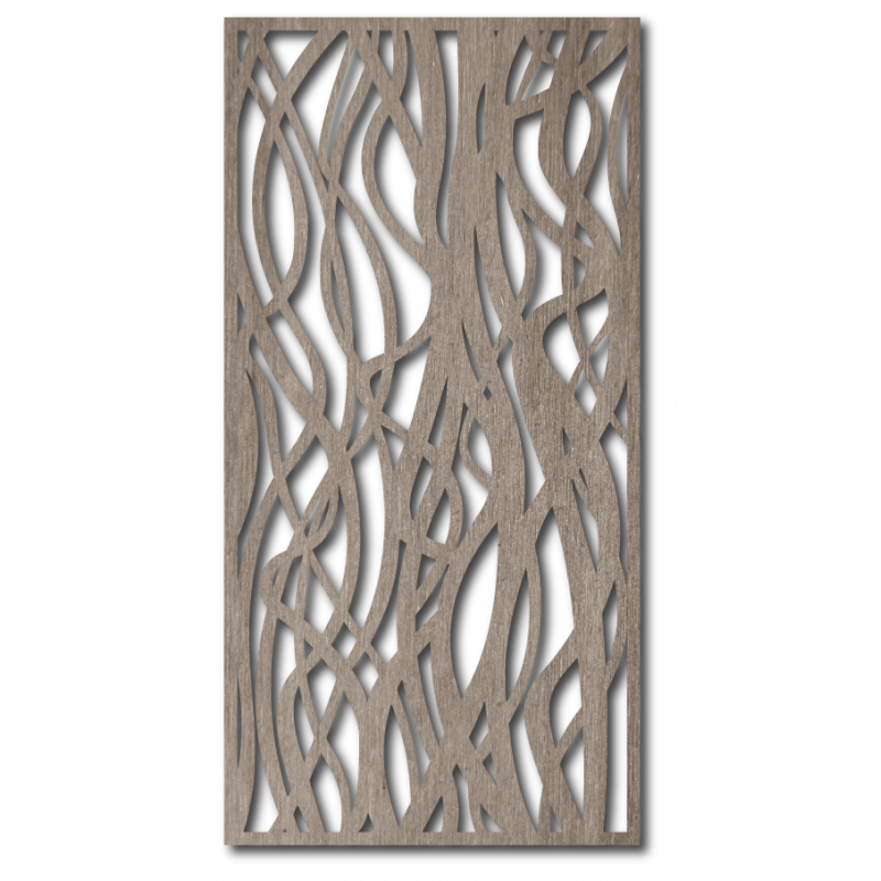 Holzdekor-Wandbild aus Sperrholz HARABASO