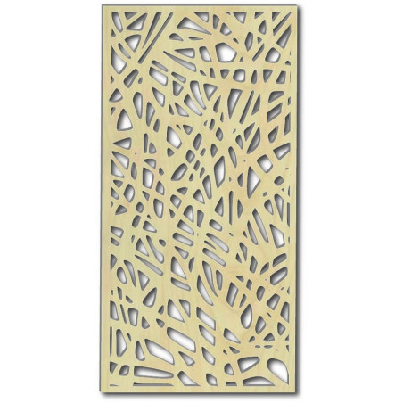 Holzwandbild aus Pappelsperrholz RHELLOO