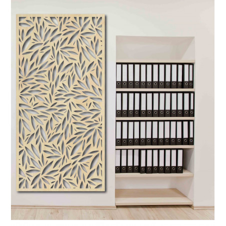 Wandbild aus Holzsperrholz Pappel HERBST