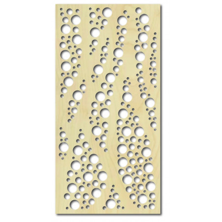 Wandbild aus Holzsperrholz Pappel ROUNDS