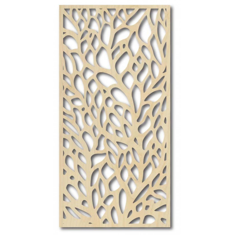 Wandbild des Baumes aus Pappel aus Holzsperrholz LYDIA 1