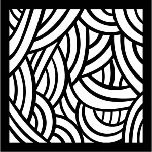 Schlafzimmerwandgemälde aus Pappel-Sperrholz geschnitzt PAPAGACI 2