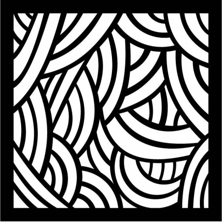 Schlafzimmerwandgemälde aus Pappel-Sperrholz geschnitzt PAPAGACI