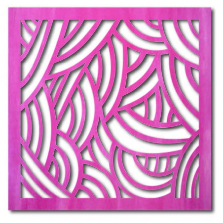 Wandmalerei aus Holz – Quadratisch