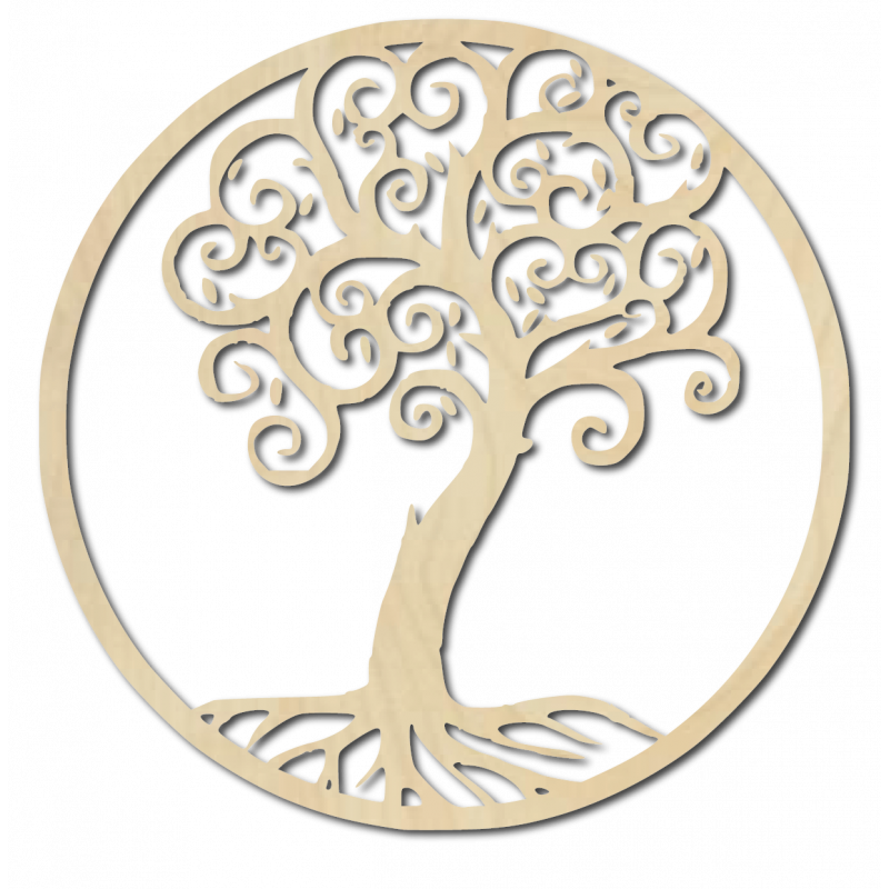 Wandgemälde „Baum des Lebens“