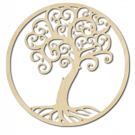 Wandgemälde „Baum des Lebens“