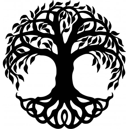 Moderne Holzwandmalerei aus Pappelsperrholz FIORA