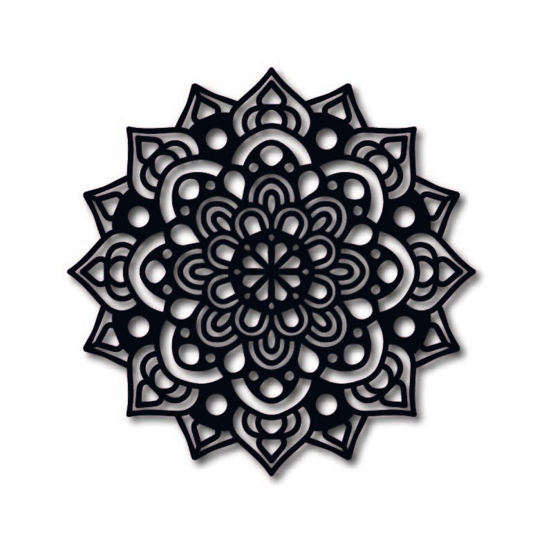 moderne Wandmalerei aus Sperrholz