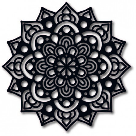 moderne Wandmalerei aus Sperrholz