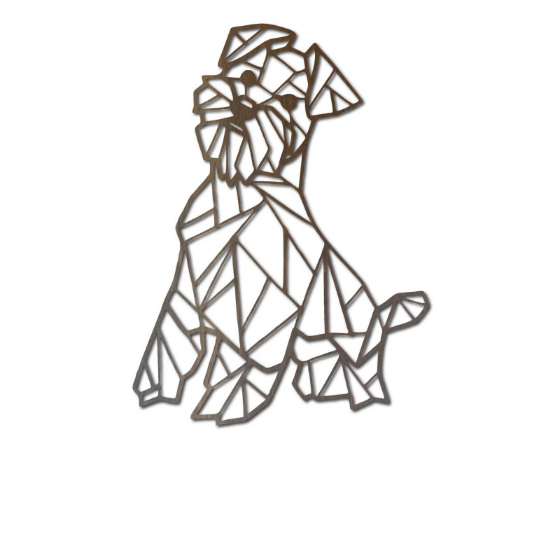 STYLESA Holzbild an der Wand HAFINKO PR0228 schwarz